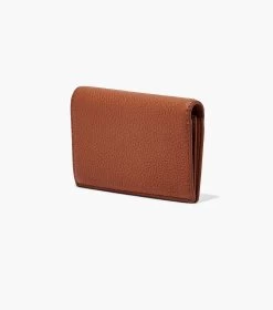 Marc Jacobs The Leather Small Bifold Wallet ARGAN OIL -Fashion Store MJI S133L01RE22 212 F8F8F8 1 1 ALT1
