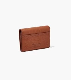 Marc Jacobs The Leather Small Bifold Wallet ARGAN OIL -Fashion Store MJI S133L01RE22 212 F8F8F8 1 1 ALT2