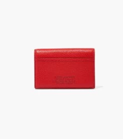 Marc Jacobs The Leather Small Bifold Wallet TRUE RED -Fashion Store MJI S133L01RE22 617 F8F8F8 1 1 MAIN 3