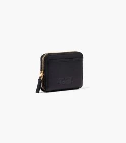 Marc Jacobs The Leather Zip Around Wallet BLACK -Fashion Store MJI S134L01RE22 001 F8F8F8 1 1 ALT2