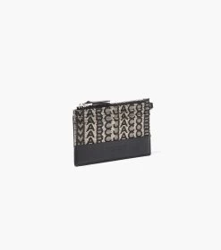 Marc Jacobs The Monogram Top Zip Wristlet BEIGE MULTI -Fashion Store MJI S182M12FA22 261 F8F8F8 1 1 ALT2