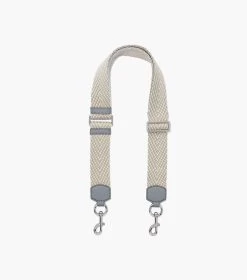 Marc Jacobs The Arrow Webbing Strap WOLF GREY MULTI -Fashion Store MJI S306M02PF21 046 F8F8F8 1 1 MAIN 1