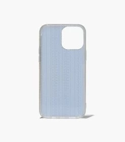 Marc Jacobs The Monogram IPhone Case 14 Pro GREY/FLURO GREEN -Fashion Store MJI T503M03FA22 094 F8F8F8 1 1 ALT1