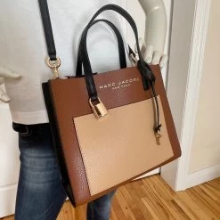 MARC JACOBS | Leopard Patterns Casual Style 2WAY Bi-color Plain -Fashion Store org 1008