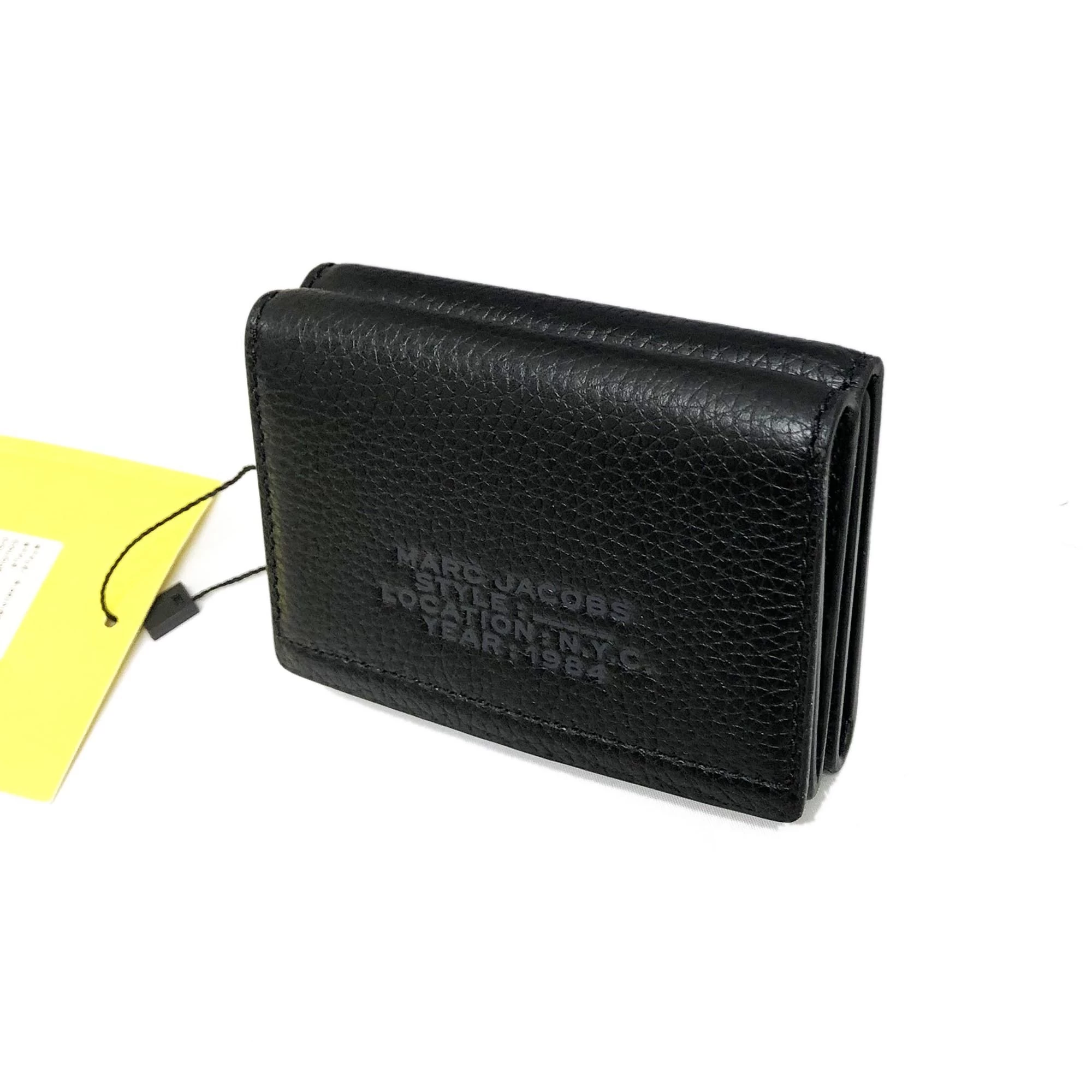 MARC JACOBS | Unisex Plain Leather Folding Wallet Folding Wallets 6 MARC JACOBS | Unisex Plain Leather Folding Wallet Folding Wallets - Image 4
