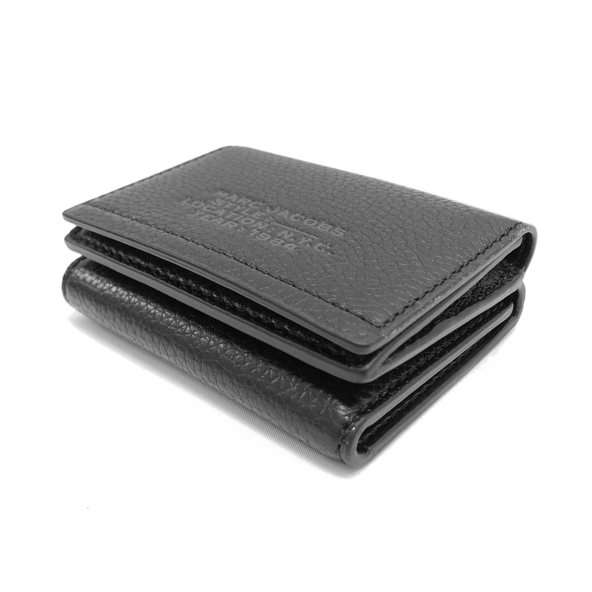 MARC JACOBS | Unisex Plain Leather Folding Wallet Folding Wallets 8 MARC JACOBS | Unisex Plain Leather Folding Wallet Folding Wallets - Image 6