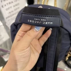 MARC JACOBS | Unisex Nylon Leather Backpacks -Fashion Store org 1077