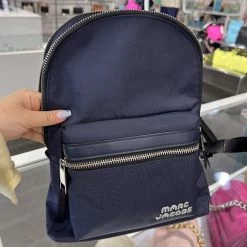 MARC JACOBS | Unisex Nylon Leather Backpacks -Fashion Store org 1078