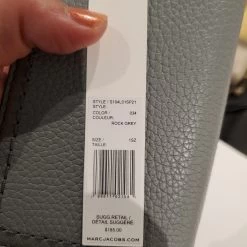 MARC JACOBS | Plain Leather Folding Wallet Long Wallet Logo -Fashion Store org 1176