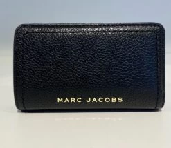 MARC JACOBS | Plain Leather Folding Wallet Long Wallet Logo -Fashion Store org 1179