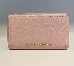 MARC JACOBS | Plain Leather Folding Wallet Long Wallet Logo -Fashion Store org 1181