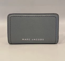 MARC JACOBS | Plain Leather Folding Wallet Long Wallet Logo -Fashion Store org 1182