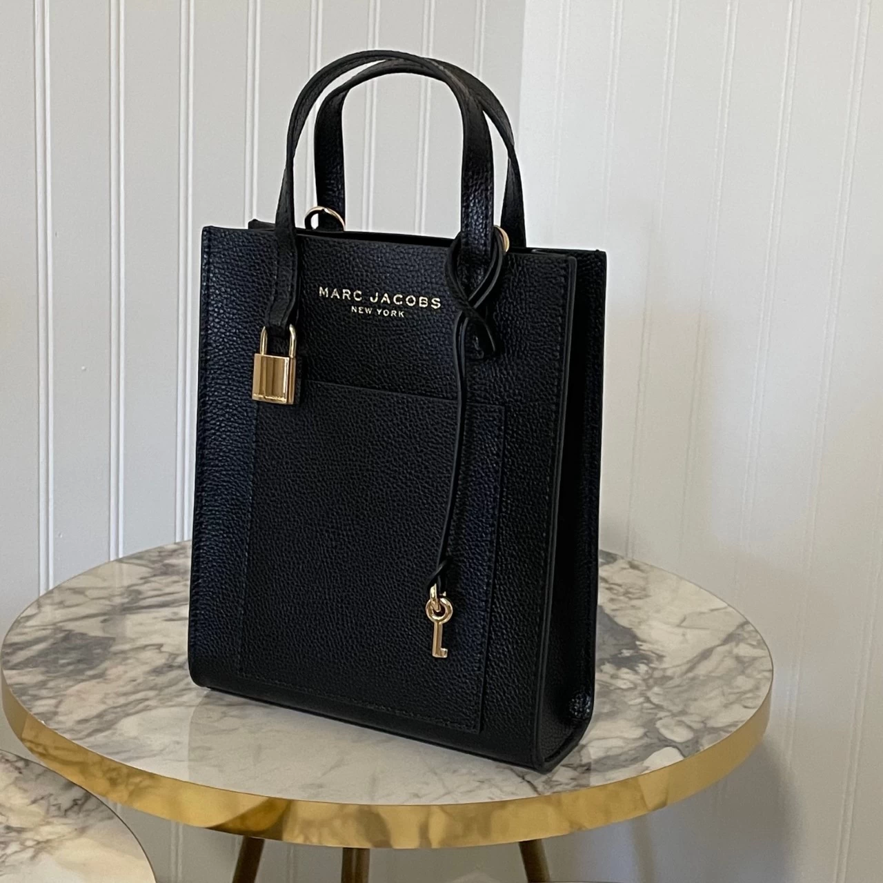 MARC JACOBS | Unisex Faux Fur 2WAY Plain PVC Clothing Small Shoulder Bag 9 MARC JACOBS | Unisex Faux Fur 2WAY Plain PVC Clothing Small Shoulder Bag - Image 7