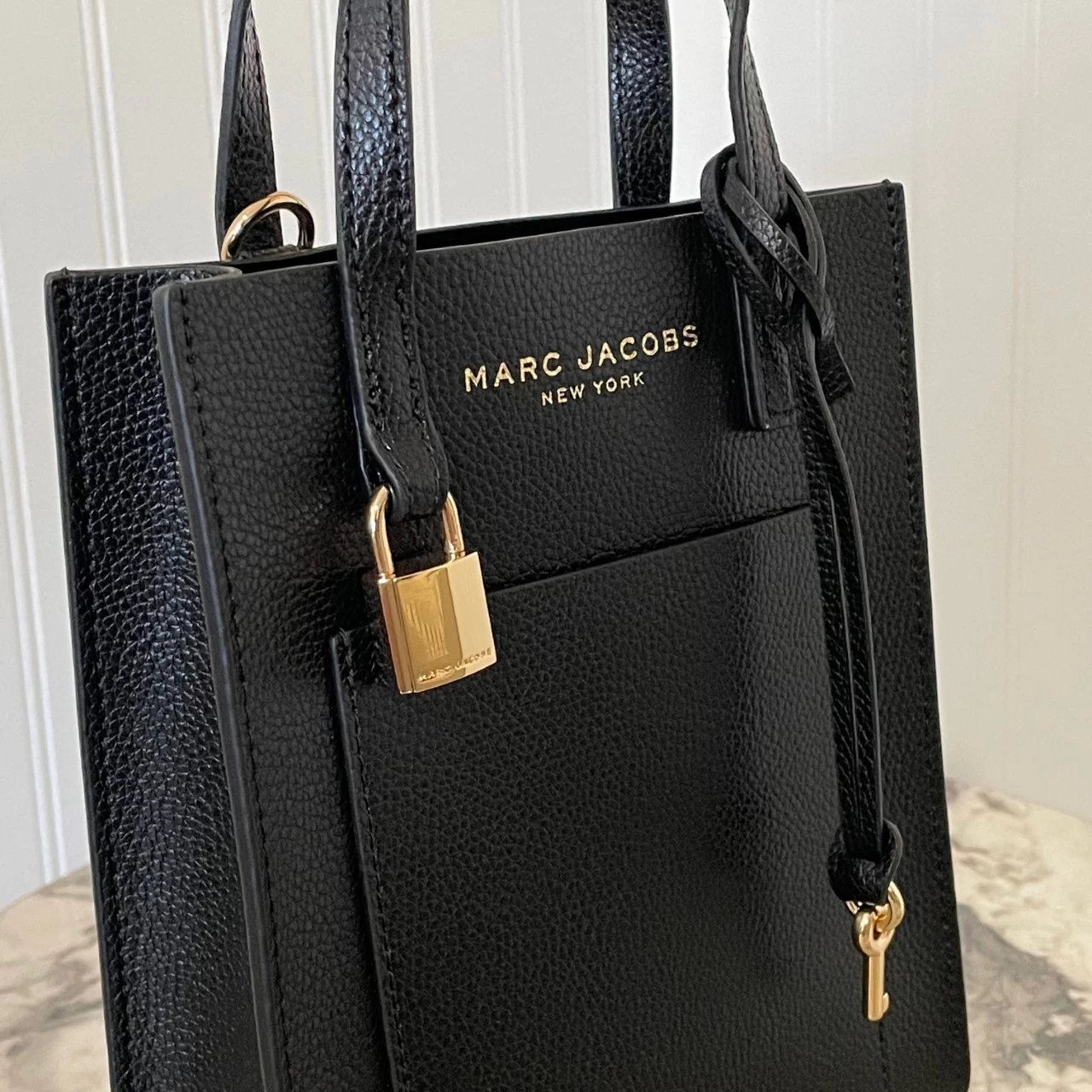 MARC JACOBS | Unisex Faux Fur 2WAY Plain PVC Clothing Small Shoulder Bag 10 MARC JACOBS | Unisex Faux Fur 2WAY Plain PVC Clothing Small Shoulder Bag - Image 8