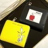 MARC JACOBS | Unisex Plain PVC Clothing Logo Folding Wallets -Fashion Store org 1298