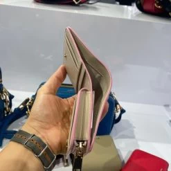 MARC JACOBS | Plain Leather Folding Wallet Logo Folding Wallets -Fashion Store org 1408