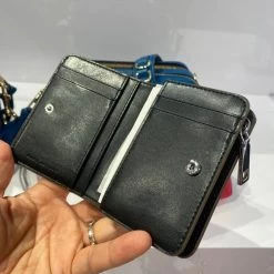 MARC JACOBS | Plain Leather Folding Wallet Logo Folding Wallets -Fashion Store org 1412