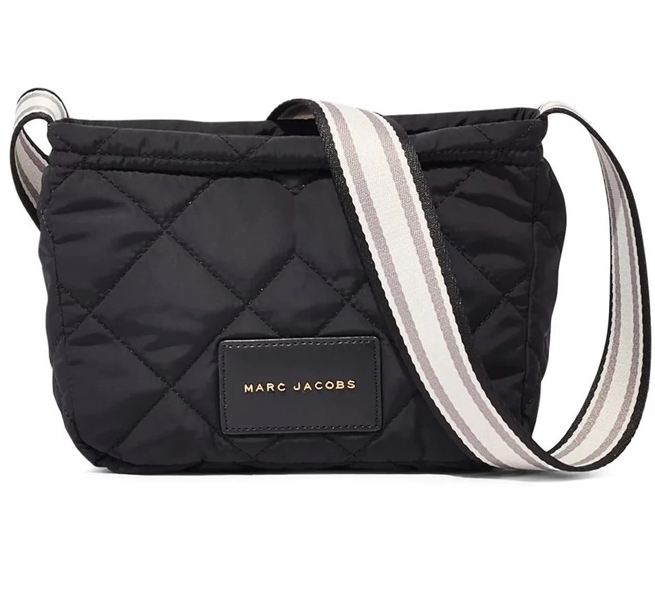 MARC JACOBS | Unisex Nylon 2WAY Plain Crossbody Bag Small Shoulder Bag 6 MARC JACOBS | Unisex Nylon 2WAY Plain Crossbody Bag Small Shoulder Bag - Image 4