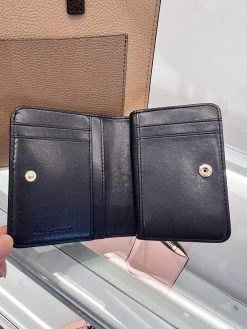 MARC JACOBS | Plain Leather Folding Wallet Small Wallet Logo 17 MARC JACOBS | Plain Leather Folding Wallet Small Wallet Logo -Fashion Store org 1519