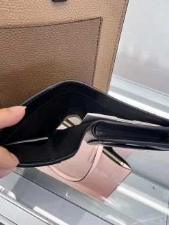 MARC JACOBS | Plain Leather Folding Wallet Small Wallet Logo 18 MARC JACOBS | Plain Leather Folding Wallet Small Wallet Logo -Fashion Store org 1520