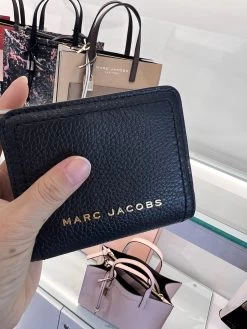 MARC JACOBS | Plain Leather Folding Wallet Small Wallet Logo 20 MARC JACOBS | Plain Leather Folding Wallet Small Wallet Logo -Fashion Store org 1522