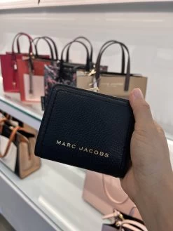 MARC JACOBS | Plain Leather Folding Wallet Small Wallet Logo 21 MARC JACOBS | Plain Leather Folding Wallet Small Wallet Logo -Fashion Store org 1523