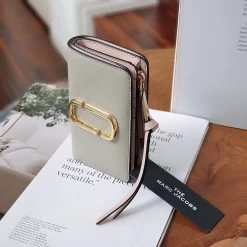 MARC JACOBS | Plain Leather Long Wallet Logo Card Holders -Fashion Store org 1527