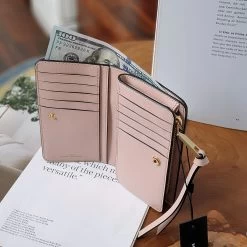 MARC JACOBS | Plain Leather Long Wallet Logo Card Holders -Fashion Store org 1529