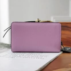 MARC JACOBS | Plain Leather Long Wallet Logo Card Holders -Fashion Store org 1532