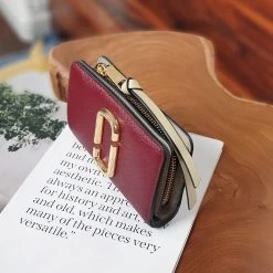 MARC JACOBS | Plain Leather Long Wallet Logo Card Holders -Fashion Store org 1533