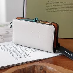 MARC JACOBS | Plain Leather Long Wallet Logo Card Holders -Fashion Store org 1538