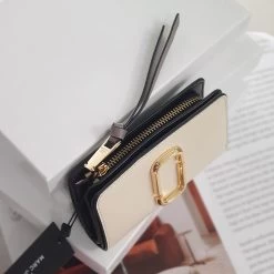 MARC JACOBS | Plain Leather Long Wallet Logo Card Holders -Fashion Store org 1543