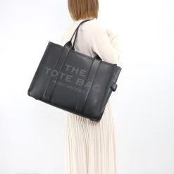 MARC JACOBS | Casual Style Unisex Street Style A4 Plain Leather -Fashion Store org 1602