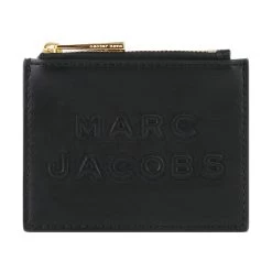 MARC JACOBS | Unisex Street Style Plain Leather Logo Card Holders -Fashion Store org 1639