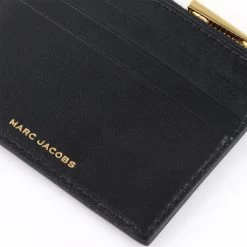MARC JACOBS | Unisex Street Style Plain Leather Logo Card Holders -Fashion Store org 1644