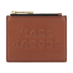 MARC JACOBS | Unisex Street Style Plain Leather Logo Card Holders -Fashion Store org 1645