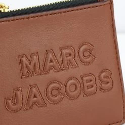 MARC JACOBS | Unisex Street Style Plain Leather Logo Card Holders -Fashion Store org 1649