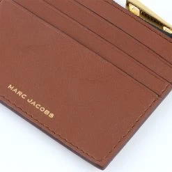 MARC JACOBS | Unisex Street Style Plain Leather Logo Card Holders -Fashion Store org 1650