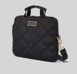 MARC JACOBS | Unisex Plain Logo Laptop Cases -Fashion Store org 1683