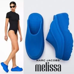 MARC JACOBS | Platform Casual Style Collaboration Plain PVC Clothing Sabo