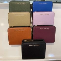 MARC JACOBS | Unisex Plain Leather Folding Wallet Long Wallet
