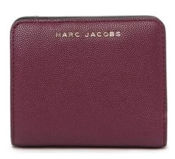 MARC JACOBS | Unisex Plain Leather Folding Wallet Long Wallet -Fashion Store org 1758