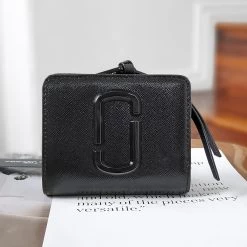 MARC JACOBS | Plain Small Wallet Logo Card Holders