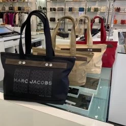 MARC JACOBS | Unisex Canvas A4 Logo Totes