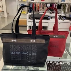 MARC JACOBS | Unisex Canvas A4 Logo Totes -Fashion Store org 236