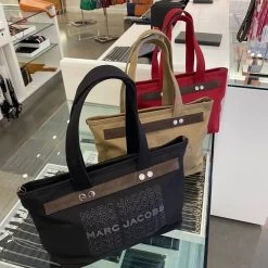 MARC JACOBS | Unisex Canvas A4 Logo Totes -Fashion Store org 237