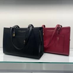 MARC JACOBS | Unisex A4 Plain PVC Clothing Logo Totes -Fashion Store org 245