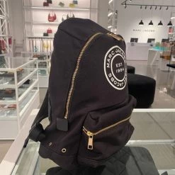 MARC JACOBS | Unisex A4 Plain Logo Backpacks -Fashion Store org 289