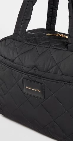 MARC JACOBS | Unisex Nylon A4 2WAY Plain Logo Boston Bags -Fashion Store org 333