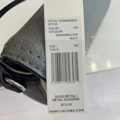 MARC JACOBS | Unisex Leather Logo Messenger & Shoulder Bags -Fashion Store org 366